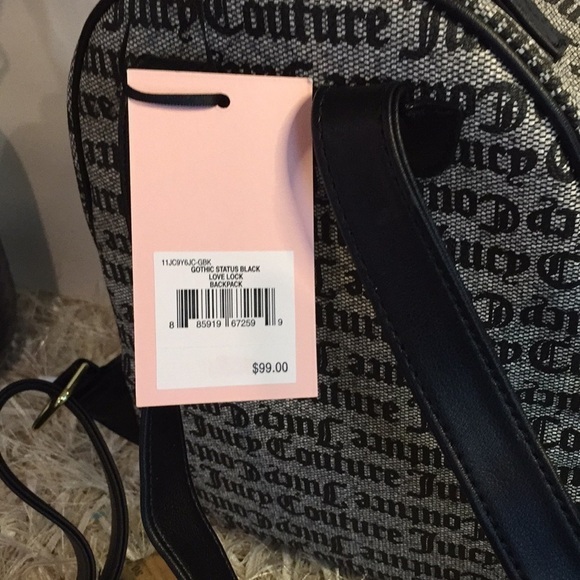 Juicy Couture Gothic Status Backpack NWT - Picture 14 of 14
